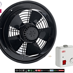 Axial Industrie Ventilator BSM300 - Wandgebläse 8200m³/h Für Werkstatt & Küche