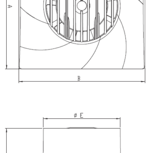 TURBO Badlüfter Küchenlüfter Wandventilator Decken WC Lüfter diverse ø Größen