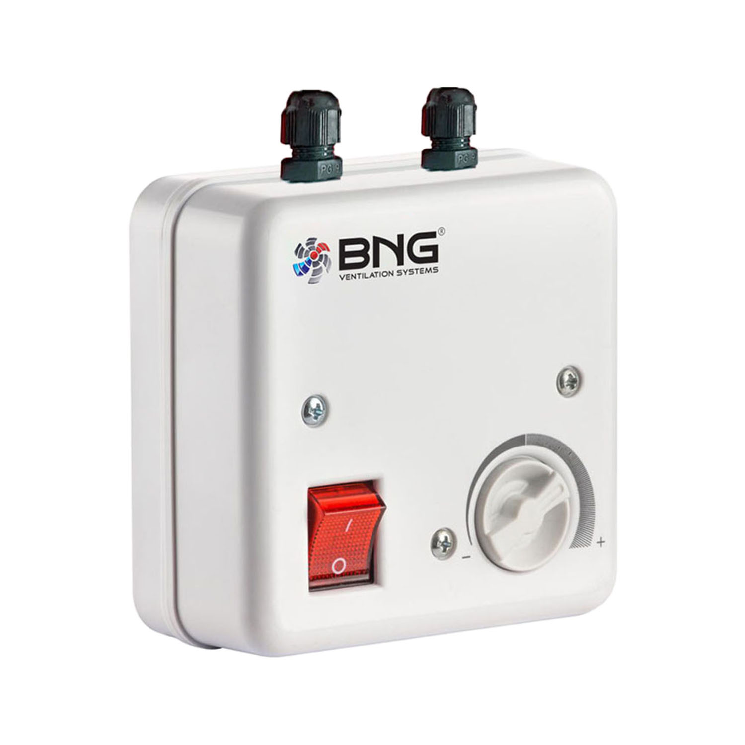 B6PA Axiallüfter Ventilator Industrie Metall Lüfter Axialventilator + Drehzahlregler – Bild 3